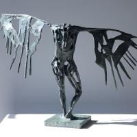 Angel XXVIII 2013 Bronze, unique piece - Height : 12,40 in