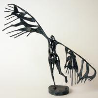 Angel XVII  2004 Bronze, unique piece - Height : 17,51 in