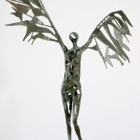 Angel XVIII  2004 Bronze, unique piece - Height : 31,49 in
