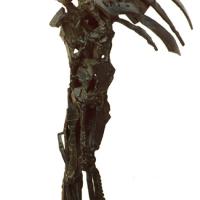 Icarus  1996 Welded bronze, unique piece - Height : 14,56