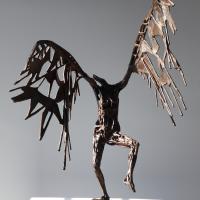 Angel XXII 2006 Bronze, unique piece - Height : 22,83 in (Private collection)