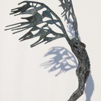 The Flight 2012 Bronze, unique piece - Height : 24,21 in