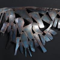 Souvenir d'un ange VII 2023 Wall sculpture - Welded and patinated steel - 42 x 62 x 7 cm