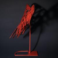 Les ailes du Désir 2021 - Welded and painted steel - 51,5 x 70,5 x 27 cm