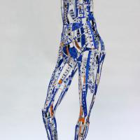 Venus of the South 2009 Welded and painted bronze, unique piece - Height : 68,89 in