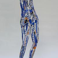 Venus of the South  2009 Welded and painted bronze, unique piece - Height : 68,89 in