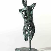 Buste de femme 2003 Bronze, unique piece - 24,5 x 11,5 x 9 cm