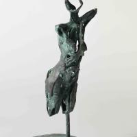 Buste de femme 2003 Bronze, unique piece - 24,5 x 11,5 x 9 cm