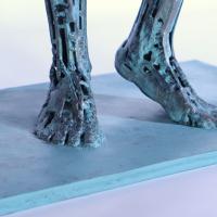 La Source 2023 Welded, painted and patinated steel - 110 x 46,5 x 31 cm