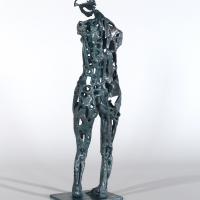 Petite Muse 2024 Welded and patinated steel - 33,5 x 10 x 9 cm
