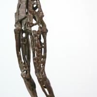 Celestial presence III  2000 Welded bronze, unique piece - Height : 13,58 in (Private collection)