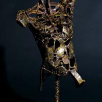 Titan 2022 Welded and patinated steel - 39 x 23 x 13 cm