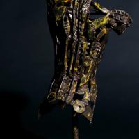 Titan 2022 Welded and patinated steel - 39 x 23 x 13 cm