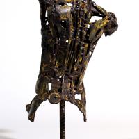 Titan 2022 Welded and patinated steel - 39 x 23 x 13 cm