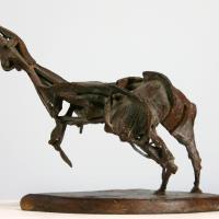 Beyond destiny  2000 Bronze, unique piece - Height : 7,67 in