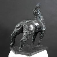 Conversation with the moon 1990 Bronze 8 ex. - Height : 15,74 in