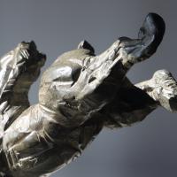 Kicking horse 1990 Bronze 8 ex. - Height : 12,59 in