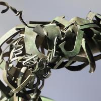 Horse 1994 Welded brass, unique piece - Height : 17,32 in