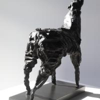 Horse before the departure 1991 Bronze, 8 ex. - Height : 12,59 in