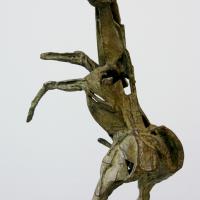 Mating instinct  2001 Bronze, unique piece - Height : 10,62 in (Private collection)