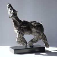 Small trotting horse 1992 Bronze 8 ex. - Height : 8,26 in