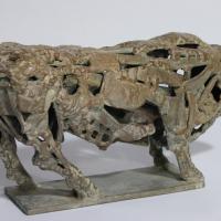 My neighbour the Pasha  2017 Welded bronze, unique piece - Height : 6,88 in