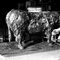 Grand taureau charolais 2016 - Original model in wax