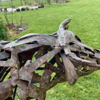 Toro Grande 2018 Welded steel, unique piece - Height : 34,64 in