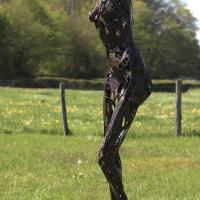 Grande Gaia 2021 Welded and patinated steel - 202 x 50 x 59 cm