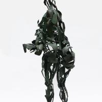 Maternity  1996 Soldered bronze, unique piece - Height : 94,48 in