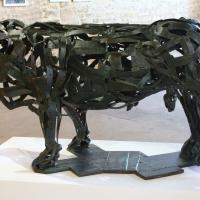 Toro Grande 2018 Welded steel, unique piece - Height : 34,64 in