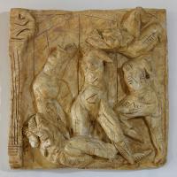 Dancers  1988 Patinated terracotta - Height : 15,74 x 15,74 in