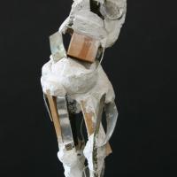 Venus  1993 Plaster, metal and wood - Height : 18,50 in