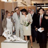 Jury members César and Folon, S.A.R Princess Caroline and A. Montalbano