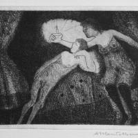 Amour et Psyché 2004 Eau forte et aquatinte
													Tirage à 10 exemplaires