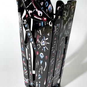 Belles de nuit 2021 Welded and painted steel - 27 x 11,5 x 9 cm - Unique piece SOLD