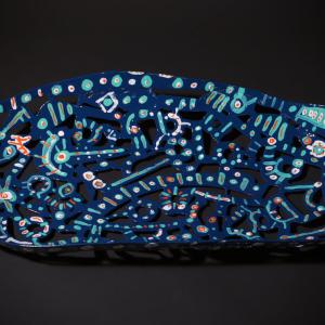 Cefalù 2021 Welded and painted steel- 9 x 60,5 x 28 cm - Unique piece SOLD