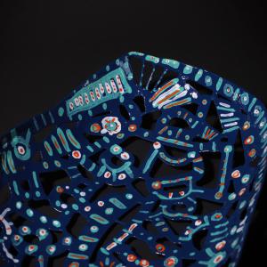 Cefalù 2021 Welded and painted steel- 9 x 60,5 x 28 cm - Unique piece SOLD