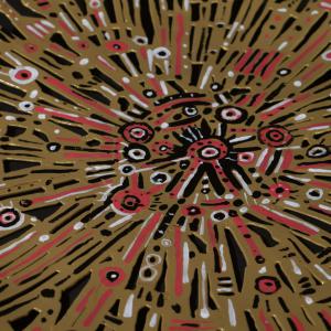 Siracusa 2021 Welded and painted steel - Diameter : 50 cm - Unique piece - SOLD