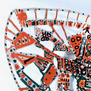 Parfum de Sicile 2021 Welded and painted steel - 21 x 58,5 x 40,5 cm - Unique piece - SOLD