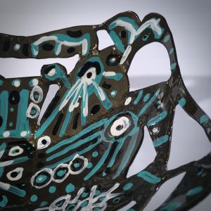 Agrigento 2021 Welded and painted steel - 11,5 x 31 x 23 cm - Unique piece - SOLD