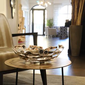 Le Cyclope 2021 Welded and painted steel - 12 x 37 x 35 cm - Unique piece