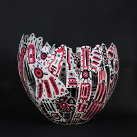 L'Eveil  2022 Painted steel - 78 x 82 x 67 cm - Unique piece