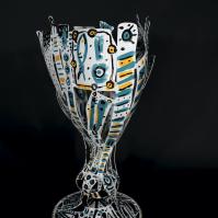 La Source 2022 Painted steel - 79 x 472 x 357 cm - Unique piece SOLD