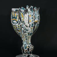 La Source 2022 Painted steel - 79 x 472 x 357 cm - Unique piece SOLD