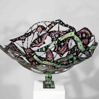 Naissance de Vénus VI  2026 - Acier soudé, peint - 50 x 82 x 70 cm