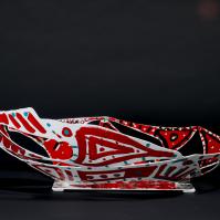 L'Eveil de l'Etna 2022 - Welded and painted steel - 18 x 55 x 40 cm SOLD