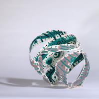 La naissance de Vénus 2022 - Welded and painted steel - 30 x 35 x 26 cm