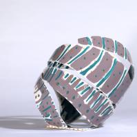 La naissance de Vénus 2022 - Welded and painted steel - 30 x 35 x 26 cm