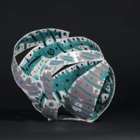 La naissance de Vénus 2022 - Welded and painted steel - 30 x 35 x 26 cm